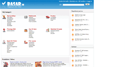 Desktop Screenshot of basar.se
